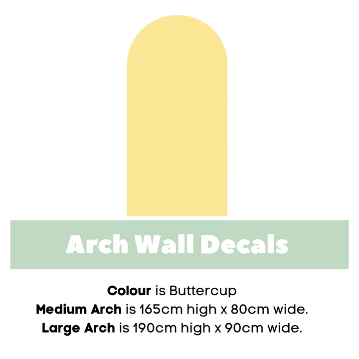 Fabric Wall Arch Decals