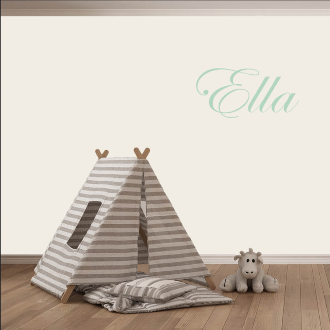 Fabric Customisable Name Wall Decals