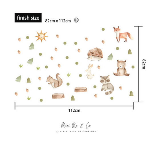 Forest Life Wall Stickers