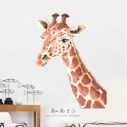 Fabric Giraffe Wall Decals