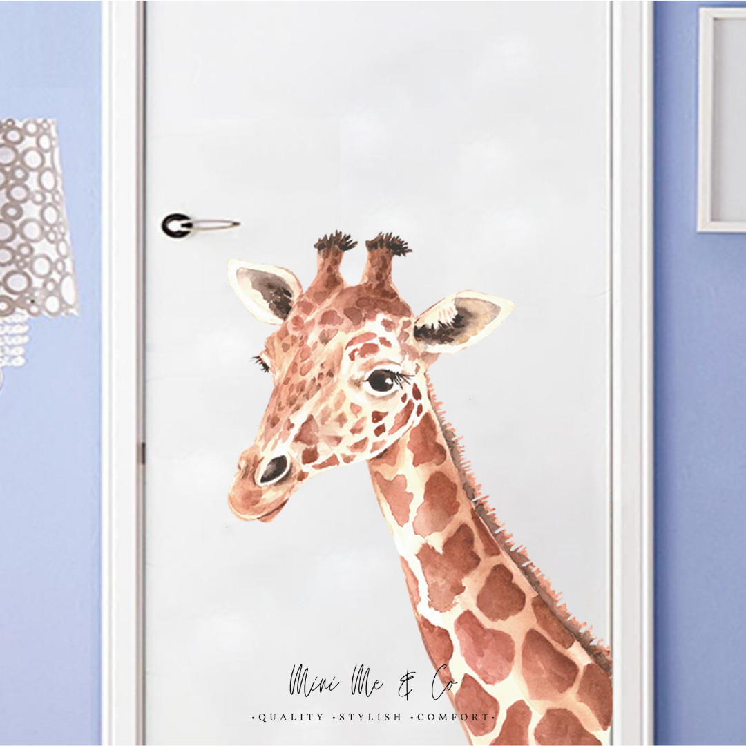 Fabric Giraffe Wall Stickers