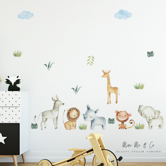 Fabric Jungle Wall Decals