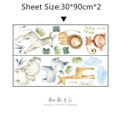 Fabric Jungle Wall Decals