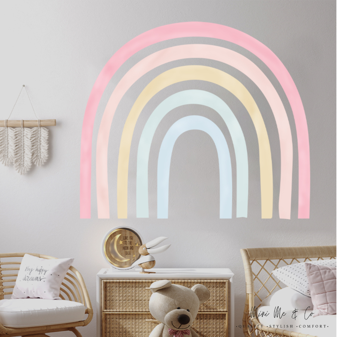 Large Rainbow Wall Stickers