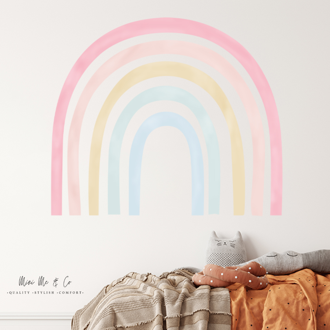 Large Rainbow Wall Stickers