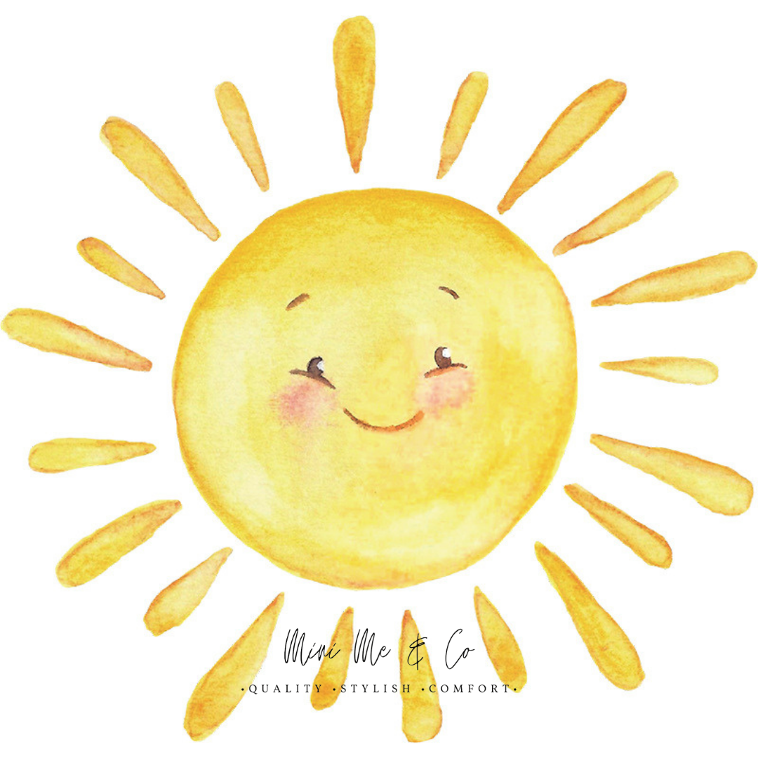 Fabric Pastel Sun Wall Stickers