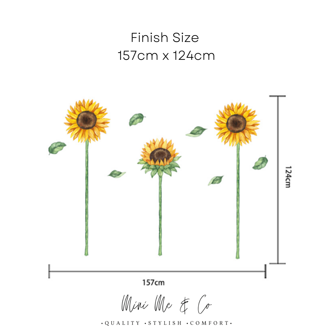 Sunflowers Wall Stickers